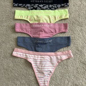 Victoria’s Secret seamless thongs